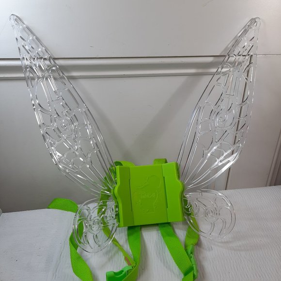 Disney Parks Tinkerbell Wings costume Fairy wing plastic light up does NOT WORK - Picture 1 of 7